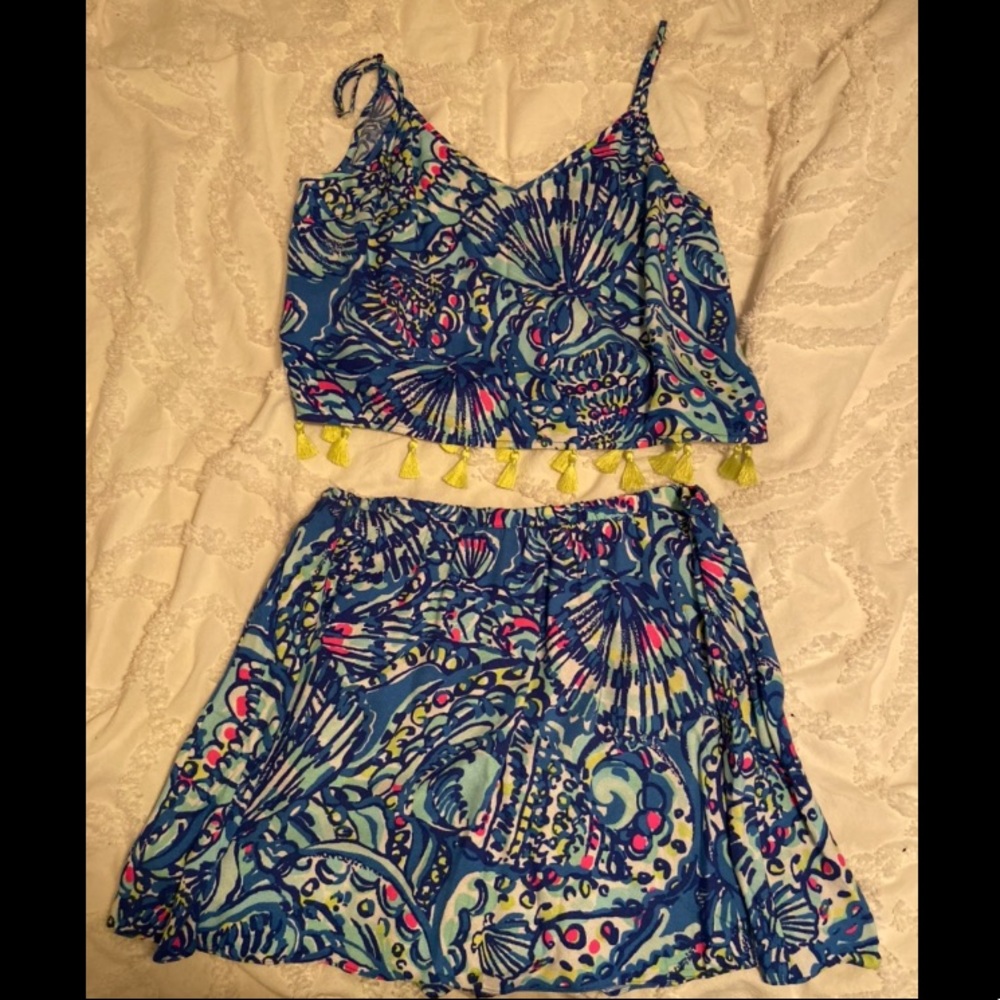 Lilly Pulitzer Ramona Set, size 8!